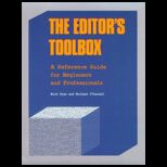 Editors Toolbox  A Reference Guide for Beginners and Professionals