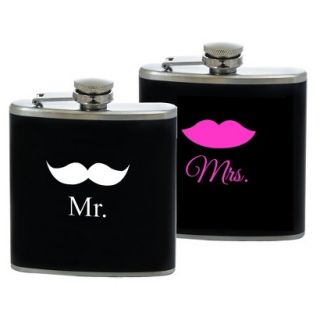 Mr. & Mrs. Flasks   Black