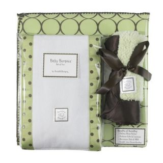 SwaddleDesigns Boxed Gift Set   Lime Mod Circles