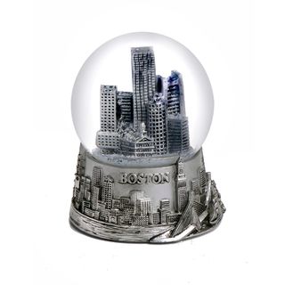 Boston Silver Snow Globe