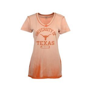 Texas Longhorns Blue 84 NCAA Jrs Danville Seam Wash V Neck T Shirt