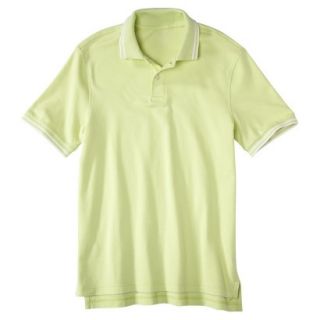 Mens Classic Fit Polo Shirt luminary yellow green XL