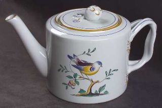 Spode QueenS Bird (Y4973, Fine Stone, Older) Teapot & Lid, Fine China Dinnerwar