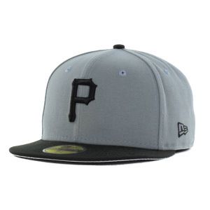Pittsburgh Pirates New Era MLB FC Gray Black 59FIFTY Cap