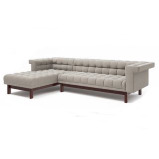 True Modern George 114 Sofa with Chaise F102 06 George 10
