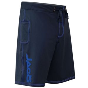 Jaco Clothing Mens Hybrid Training Shorts Black Cobalt , Size 34   12051D23