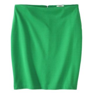 Merona Womens Ponte Pencil Skirt   Mahal Green   12
