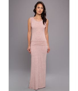 Alternative Apparel Highland Maxi Dress Womens Dress (Pink)