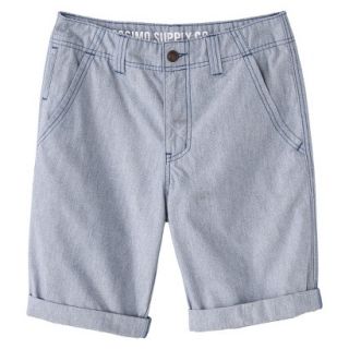 Mossimo Supply Co. Mens Cuffed Shorts   Amparo Blue 32