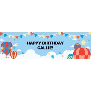 Up, Up and Away Personalized Banner