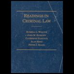 Readings in Criminal Law