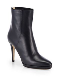 Jimmy Choo Gia Leather Ankle Boots