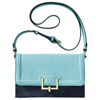 Merona Crossbody Handbag   Navy/Mint