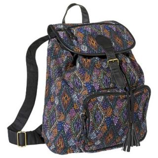 Mossimo Supply Co. Geometric Backpack Handbag   Multicolor