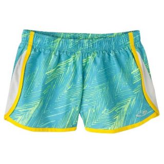 C9 by Champion Girls Woven Running Short   Washed Lime L