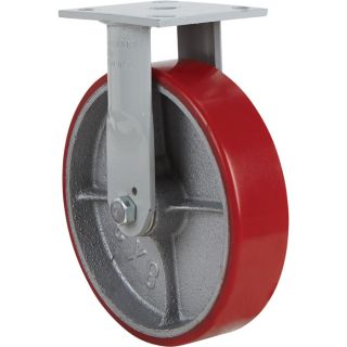 8 Inch x 2 Inch Fairbanks Rigid Weldless Caster