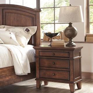 Signature Design By Ashley Signature Design By Ashley Burkesville Burnished Brown 3 drawer Nightstand Brown Size 3 drawer