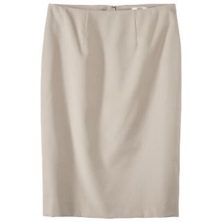 Merona Petites Classic Pencil Skirt   Khaki 16P