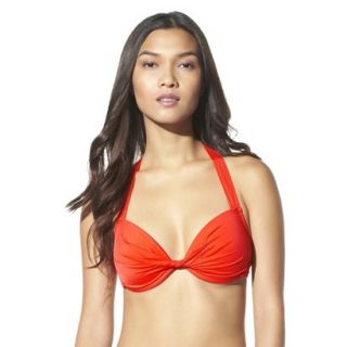 Mossimo Womens Mix and Match Underwire Swim Top  Tangelo S