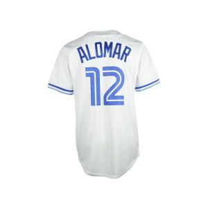 Toronto Blue Jays Roberto Alomar Majestic MLB Cooperstown Fan Replica Jersey
