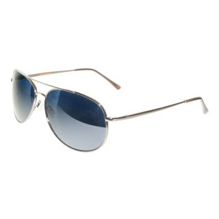 Dockers Polarized Aviator Sunglasses, Gun/prp/bl, Mens