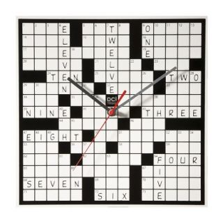 Crossword Clock