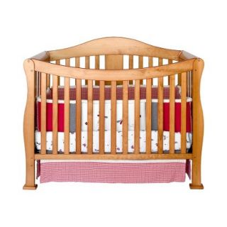 DaVinci Parker 4 in 1 Convertible Crib with Toddler Rail   Oak
