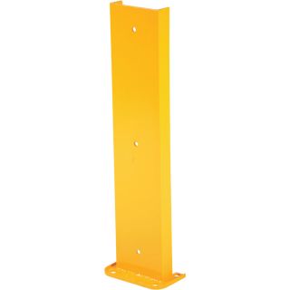 Vestil Structural Cast Rack Guard   36 Inch H, 7 1/2 Inch W x 4 Inch D Usable