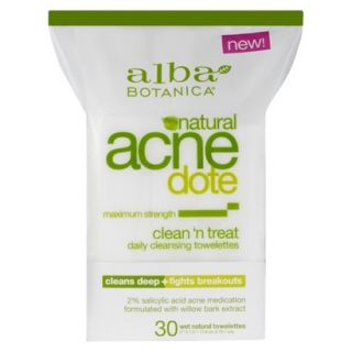 Alba Acnedote Clean N Treat Towelettes  10ct