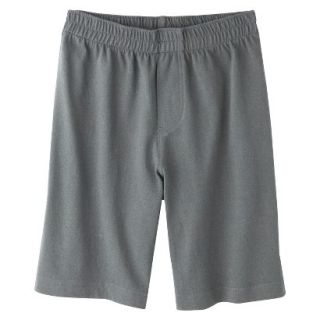 Boys Knit Lounge Shorts   Charcoal S