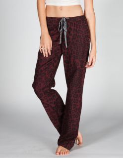 Cordova Womens Pajama Pants Bordeaux In Sizes Medium, X Large, X Small, Sma