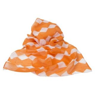 Remington Headwrap/Scarf   Orange Print