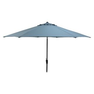 Smith & Hawken Push Tilt Patio Umbrella   Azure 10