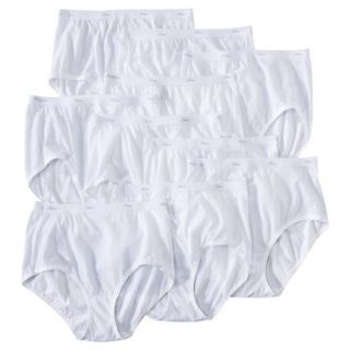 Hanes Womens 10 Pack Cotton Brief PW40WH   Assorted Colors/Patterns 7