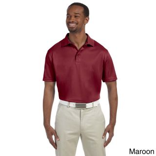 Harriton Mens Polytech Sport Polo Brown Size XXL