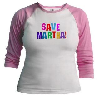  Save Martha Retro Jr. Raglan