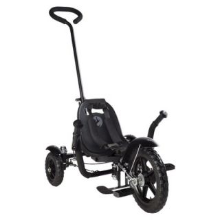 Mobo Total Tot (Black) The Roll to Ride Three Wheeled Cruiser (12 )