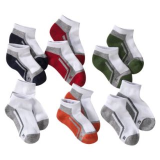 Boys Cherokee Multicolor 6 pair Low Cut Socks 3 10