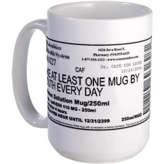  Caffeine Prescription Large Mug