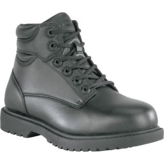 Grabbers Kilo 6In. Steel Toe EH Work Boot   Black, Size 11 Wide, Model G0019