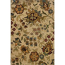 Berkley Beige Transitional Area Rug (67 X 96)