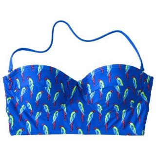 Xhilaration Juniors Midkini Swim Top  Bird Print XL