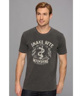 Lucky Brand Snakebite Moonshine Mens Short Sleeve Pullover (Black)
