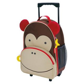 SKIP HOP Zoo kids rolling luggage monkey