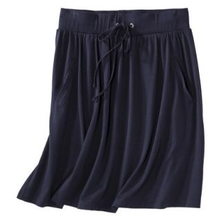 Merona Petites Front Pocket Knit Skirt   Navy SP