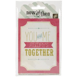Now   Then Dorothy Journaling Cards 3x4 24/pkg the Best