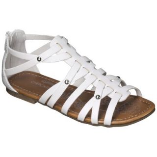 Girls Cherokee Glenna Gladiator Sandals   White 4