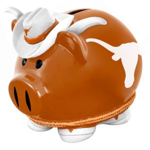 Texas Longhorns Forever Collectibles Mini Thematic Piggy Bank NCAA
