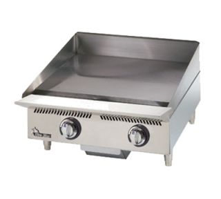 Star Manufacturing 24 Griddle w/ 1 Steel Plate & Manual Controls, NG