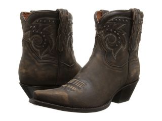Dan Post Flat Iron Studs Cowboy Boots (Brown)